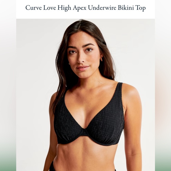 abercrombie curve love high apex underwire bikini top - Picture 5 of 6